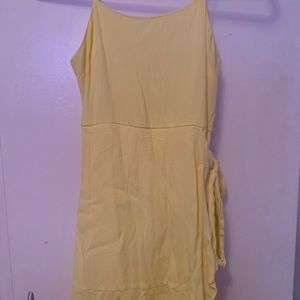yellow summer dress